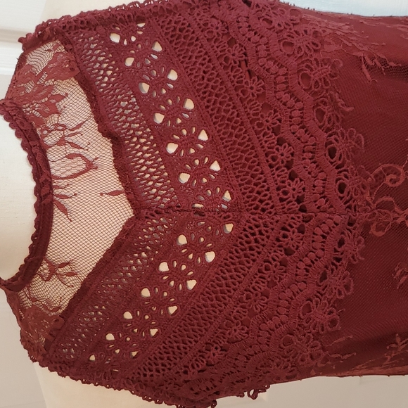 💕Maurices lace and crochet dress - Picture 3 of 9